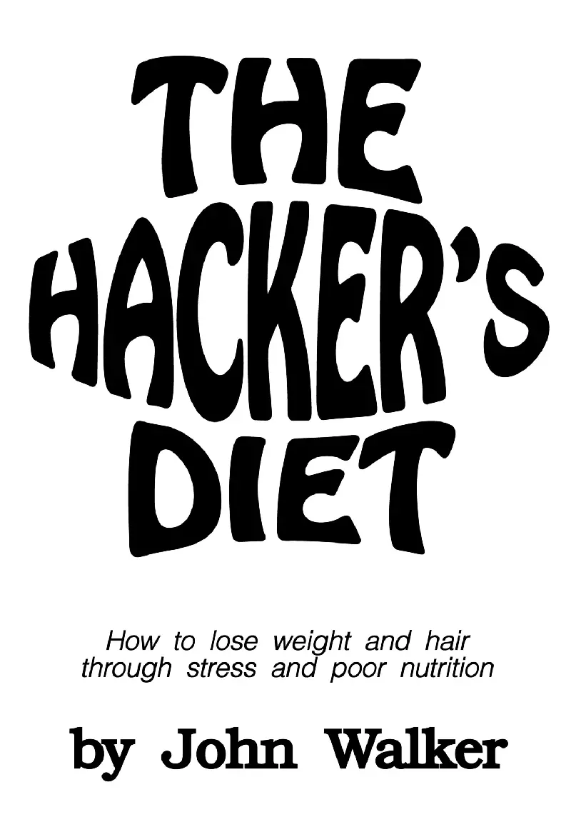 hackers diet cover